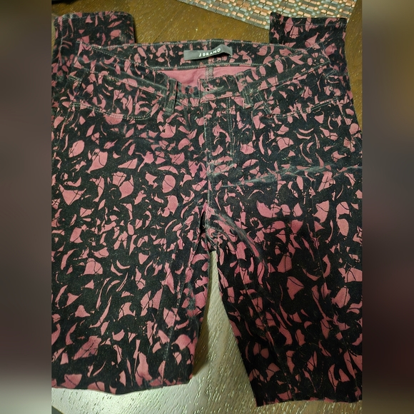 J Brand.Mulberry Brocade Pants, Size 27. - Picture 4 of 9